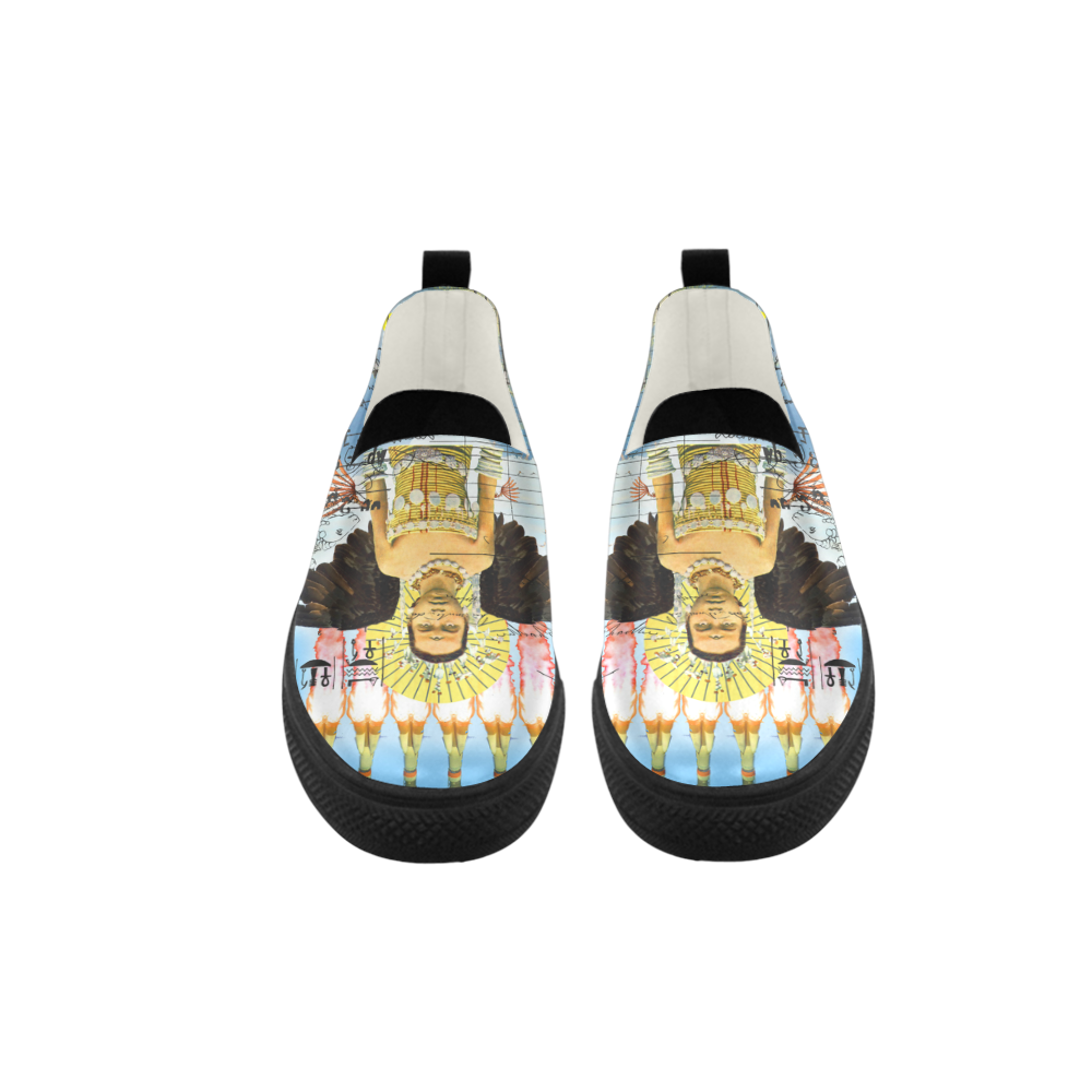 ROCKET GIRL II Slip-on Microfiber Women's Shoes