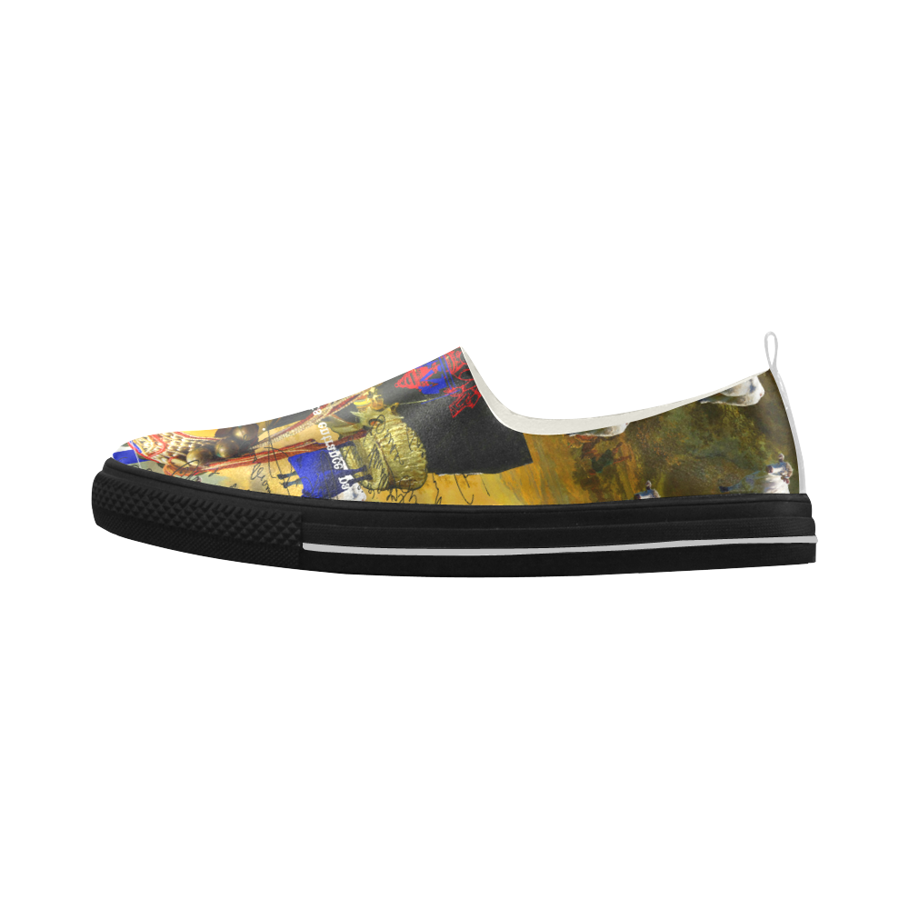 BLEU BLANC ROUGE Slip-on Microfiber Men's Shoes