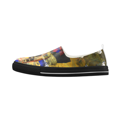 BLEU BLANC ROUGE Slip-on Microfiber Men's Shoes