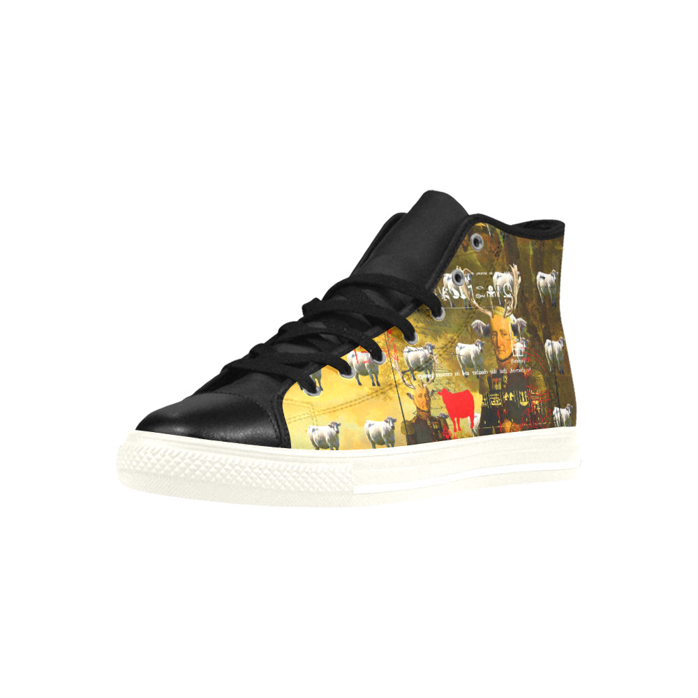 BOVINE High Top Action Leather Women's Shoes