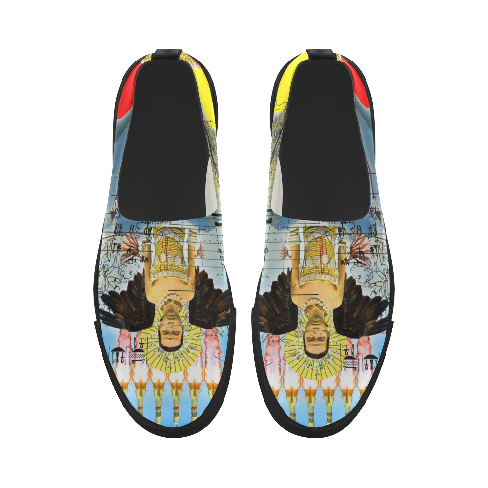 ROCKET GIRL II Slip-on Microfiber Women's Shoes