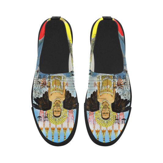 ROCKET GIRL II Slip-on Microfiber Women's Shoes