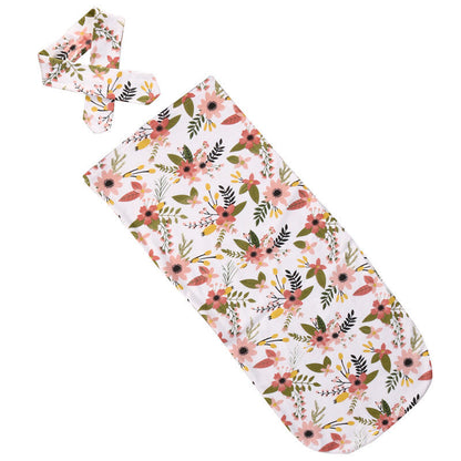 2Pcs/Set ! Newborn Fashion Baby Swaddle Blanket