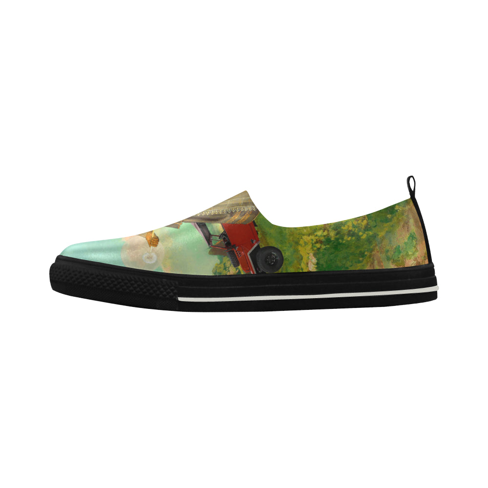 DANDELIONS II Slip-on Microfiber Men's Shoes