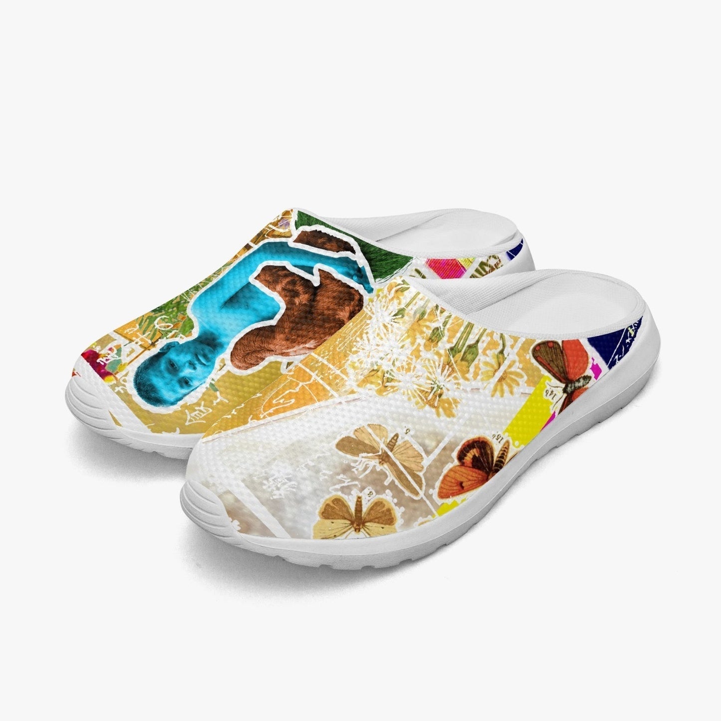 436. Casual Mesh Non-Woven Slippers