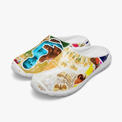 436. Casual Mesh Non-Woven Slippers