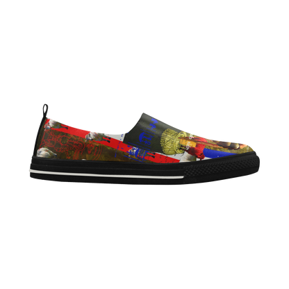 BLEU BLANC ROUGE Slip-on Microfiber Women's Shoes
