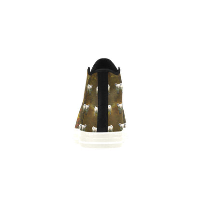 BOVINE High Top Action Leather Women's Shoes
