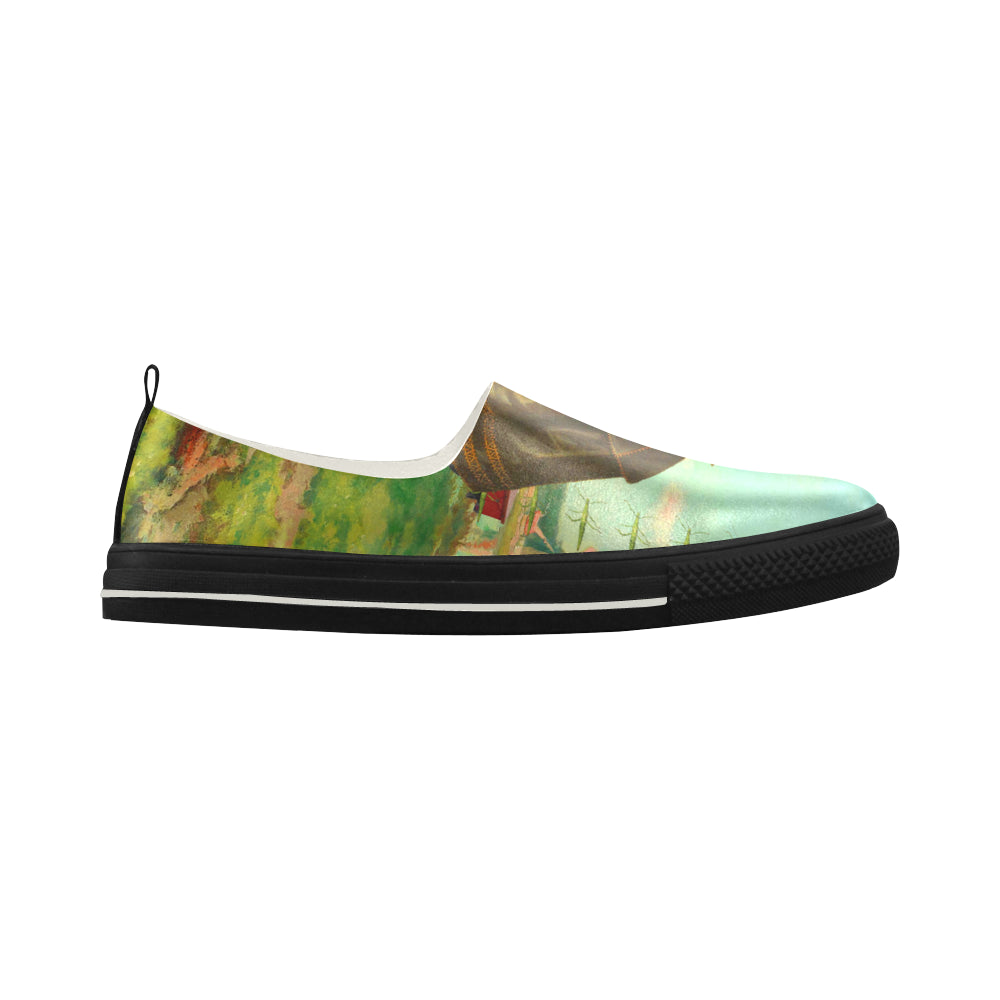 DANDELIONS II Slip-on Microfiber Men's Shoes
