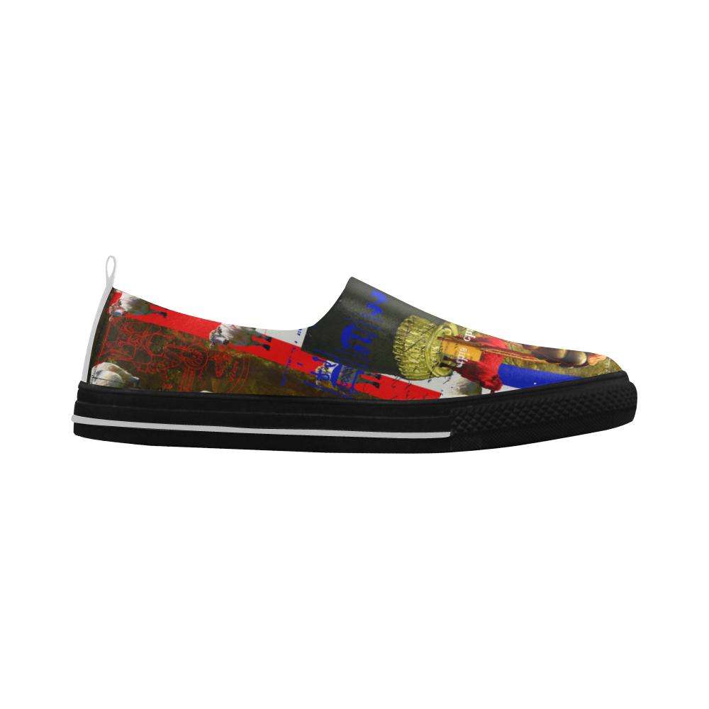 BLEU BLANC ROUGE Slip-on Microfiber Men's Shoes