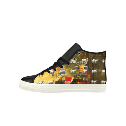BOVINE High Top Action Leather Women's Shoes