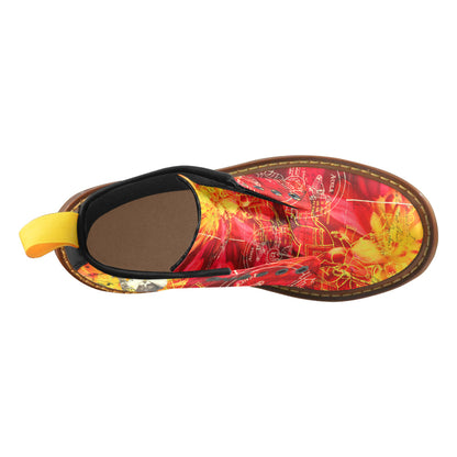 THE SITAR PLAYER Men's Leather High Boots