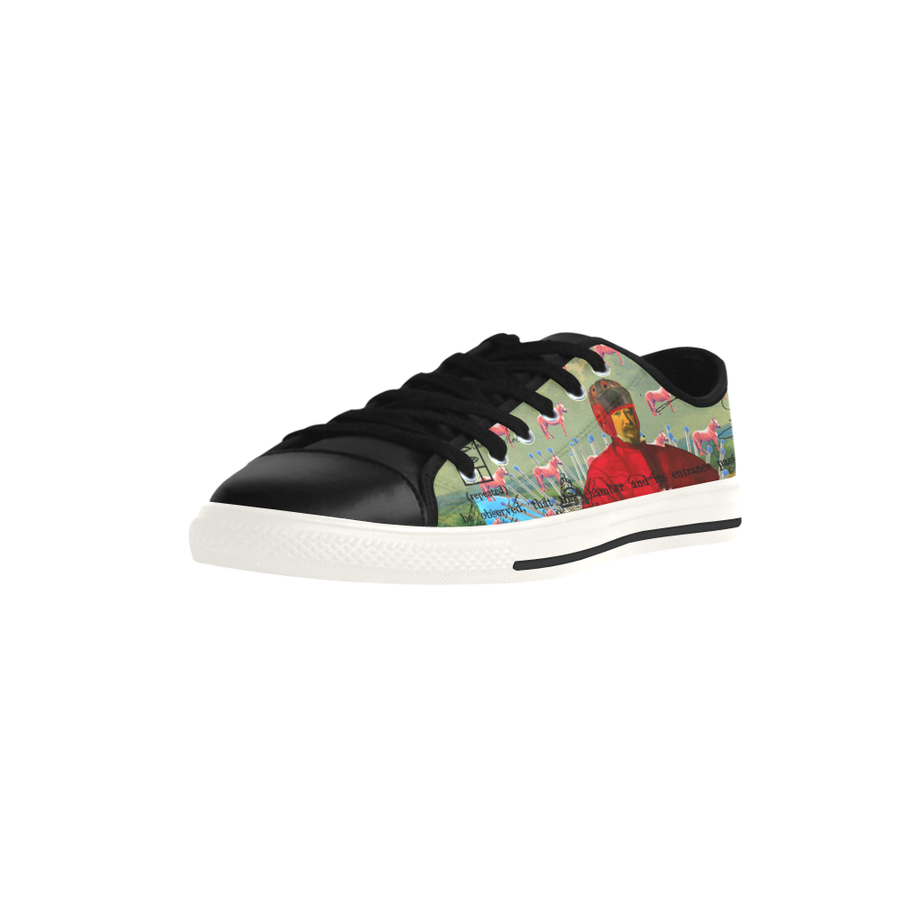 I FOUND THEM IN THERE III Low Top Action Leather Women's Shoes