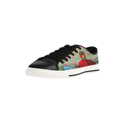 I FOUND THEM IN THERE III Low Top Action Leather Women's Shoes