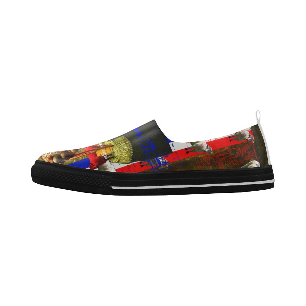 BLEU BLANC ROUGE Slip-on Microfiber Men's Shoes