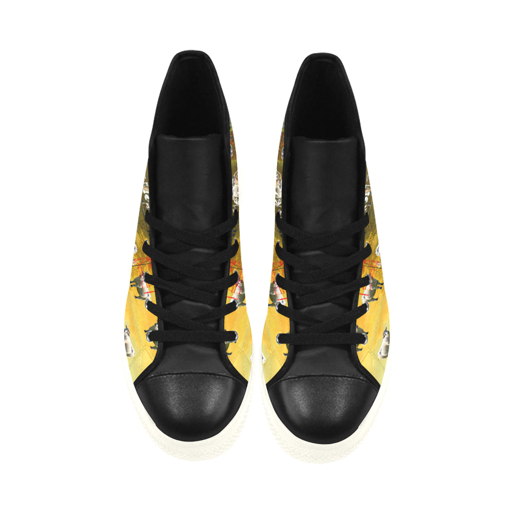 BOVINE High Top Action Leather Women's Shoes