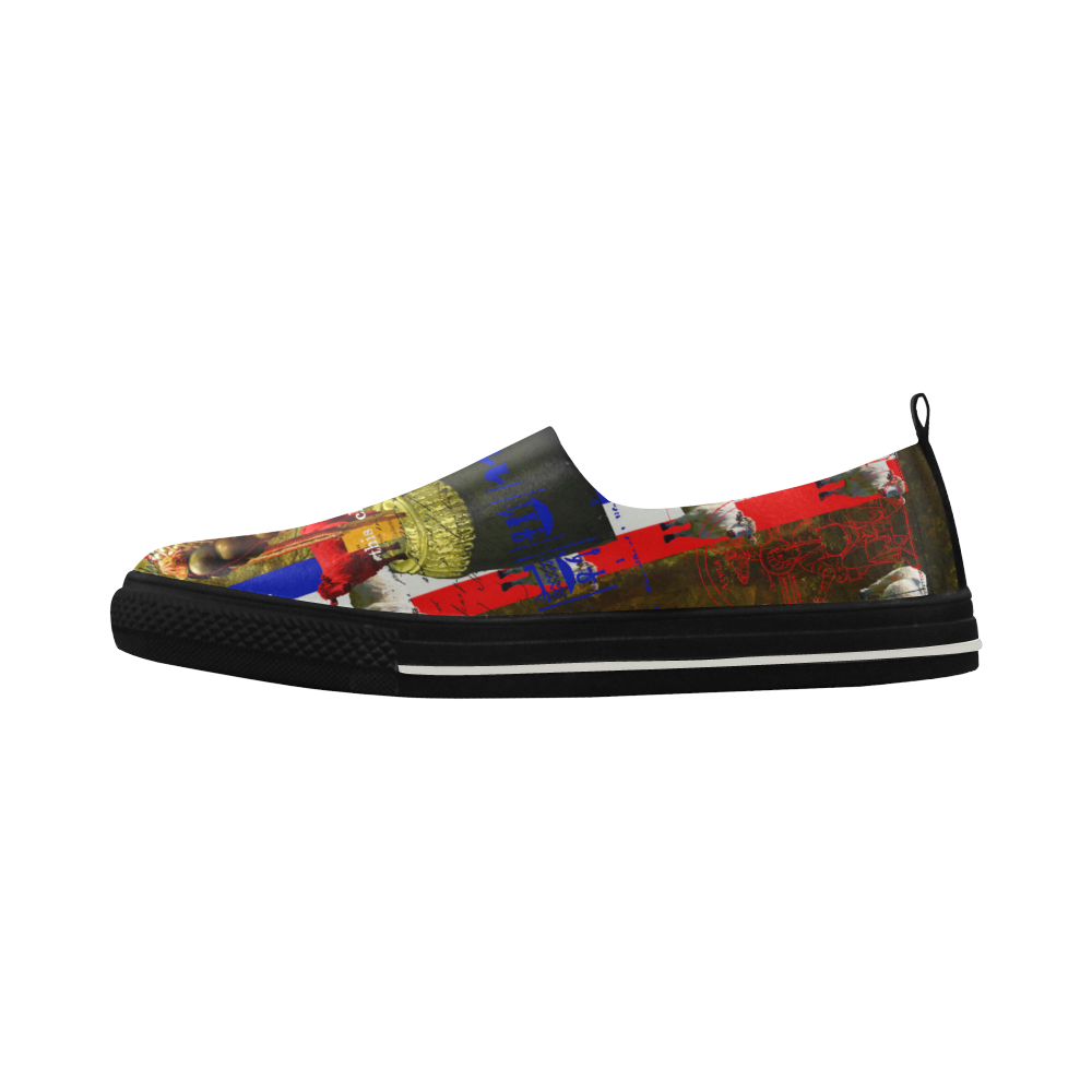 BLEU BLANC ROUGE Slip-on Microfiber Women's Shoes