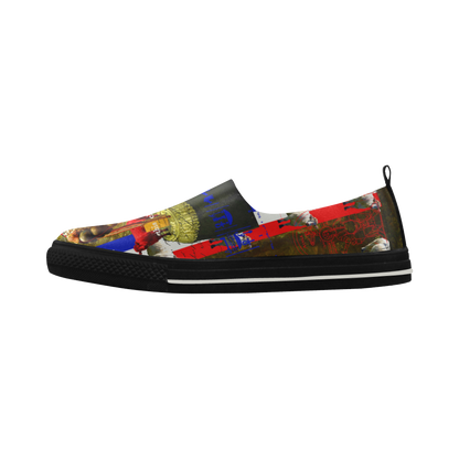 BLEU BLANC ROUGE Slip-on Microfiber Women's Shoes