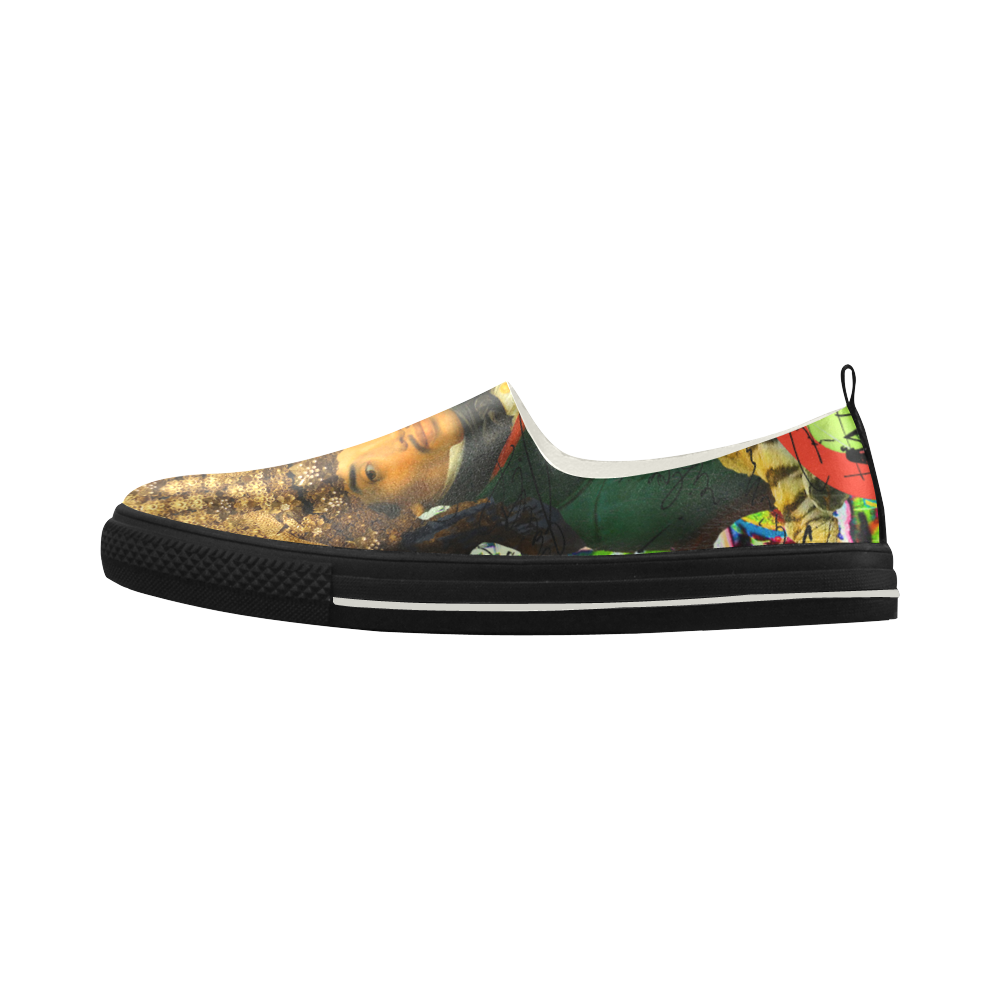 THE EMPEROR OF SNOWY MOUNTAIN III Slip-on Microfiber Women's Shoes