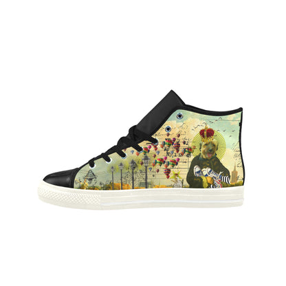 HERE, LET ME HOLD THEM FOR YOU IV IV High Top Action Leather Women's