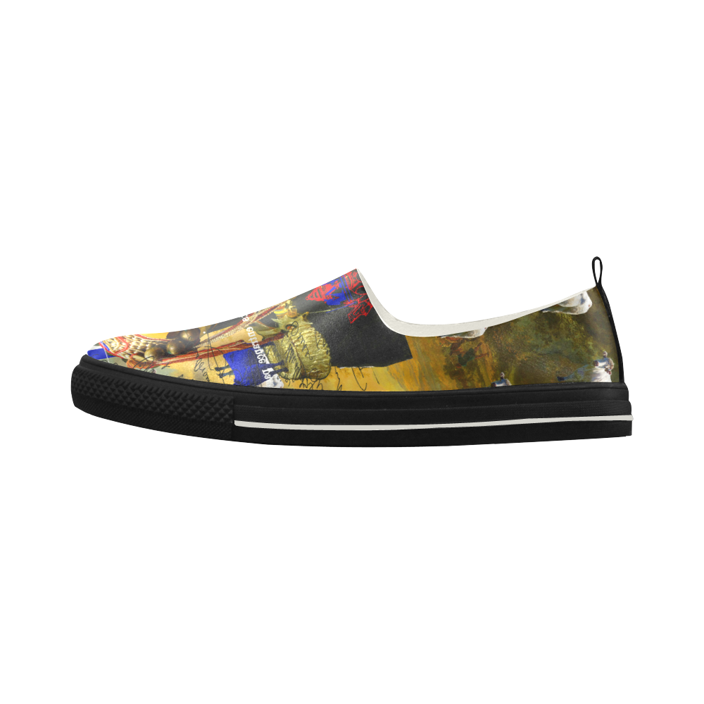 BLEU BLANC ROUGE Slip-on Microfiber Women's Shoes