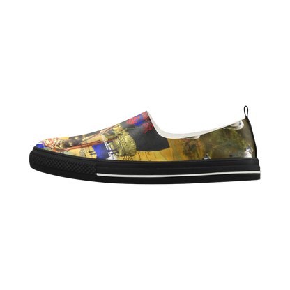 BLEU BLANC ROUGE Slip-on Microfiber Women's Shoes