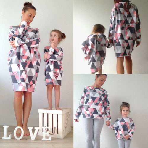 Family Matching Outfits Mother Daughter Women