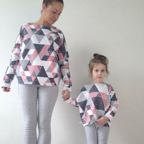 Family Matching Outfits Mother Daughter Women