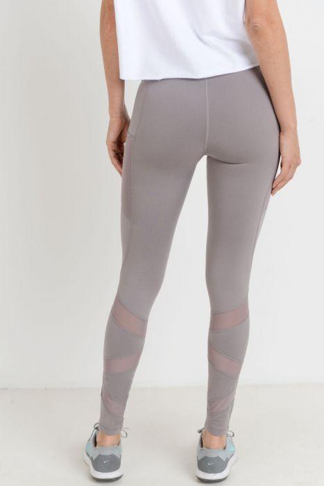 Highwaist Ziggy Zag Pocket Full Leggings