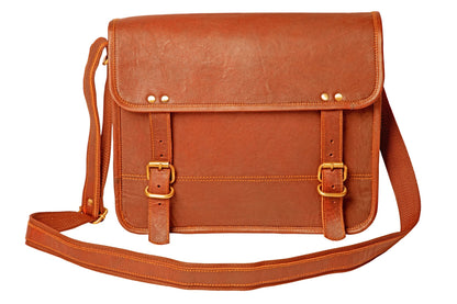 Combo Of 2 ,Leather Crossbody bag with Black Laptop bag.
