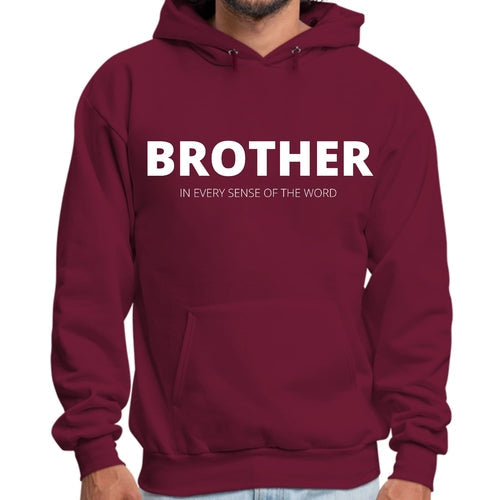 Mens Graphic Hoodie Say it Soul, Brother (in Every Sense of the Word)