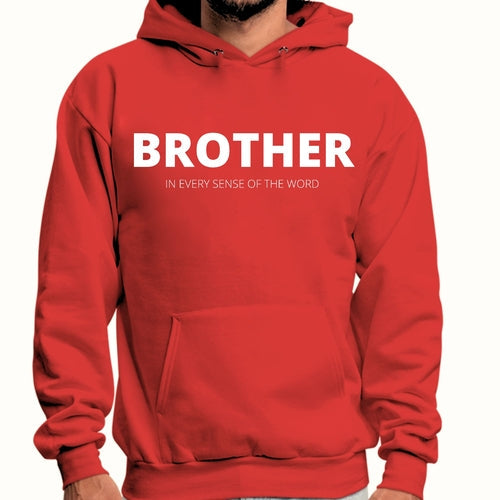 Mens Graphic Hoodie Say it Soul, Brother (in Every Sense of the Word)
