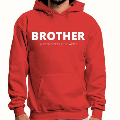 Mens Graphic Hoodie Say it Soul, Brother (in Every Sense of the Word)