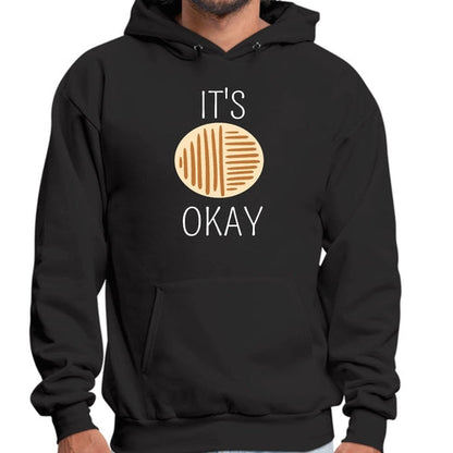 Mens Graphic Hoodie Say it Soul, its Okay