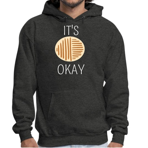 Mens Graphic Hoodie Say it Soul, its Okay