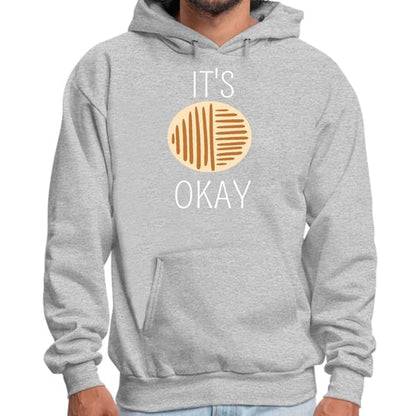 Mens Graphic Hoodie Say it Soul, its Okay