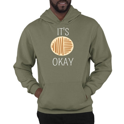 Mens Graphic Hoodie Say it Soul, its Okay