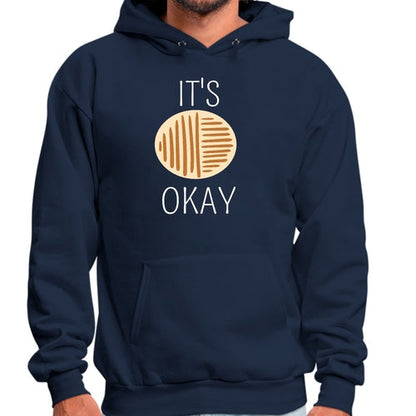 Mens Graphic Hoodie Say it Soul, its Okay