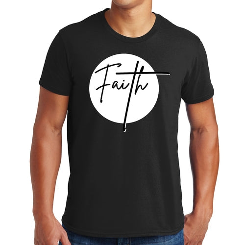 Mens Graphic T-shirt Faith Print