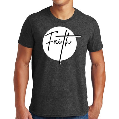 Mens Graphic T-shirt Faith Print