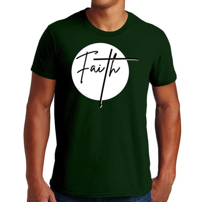 Mens Graphic T-shirt Faith Print