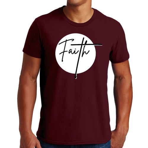 Mens Graphic T-shirt Faith Print