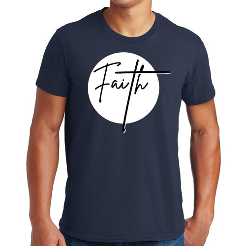 Mens Graphic T-shirt Faith Print