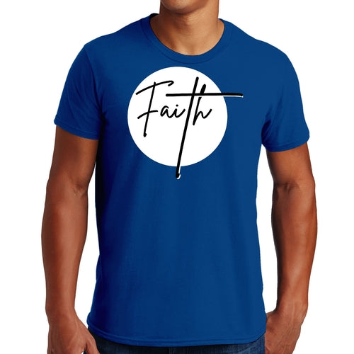 Mens Graphic T-shirt Faith Print