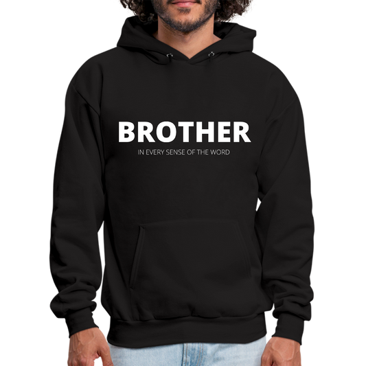Mens Graphic Hoodie Say it Soul, Brother (in Every Sense of the Word)