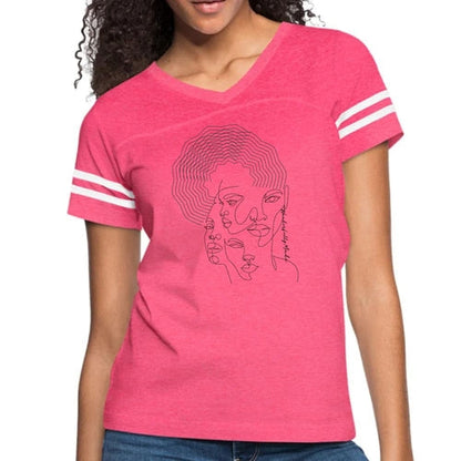 Womens Vintage Sport Graphic T-shirt, Every Woman is Wonderfully Made