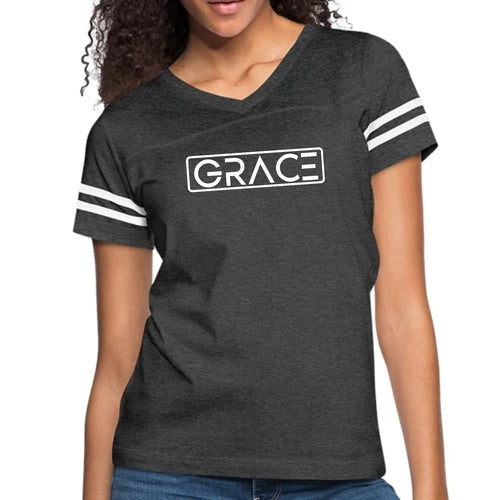 Womens Vintage Sport Graphic T-shirt, Grace
