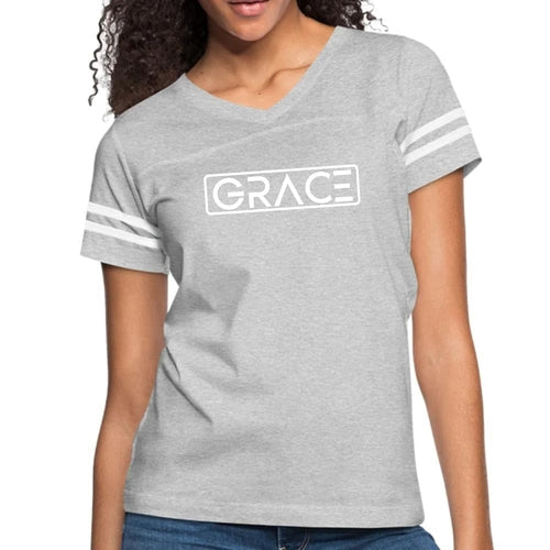 Womens Vintage Sport Graphic T-shirt, Grace