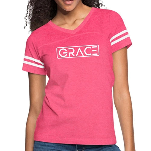 Womens Vintage Sport Graphic T-shirt, Grace