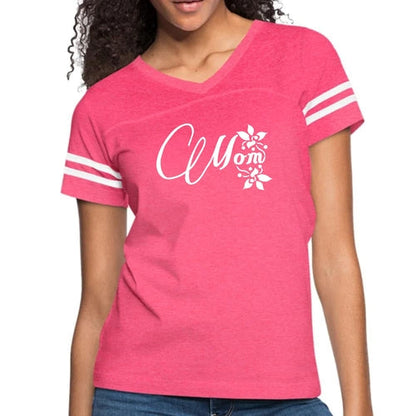 Womens Vintage Sport Graphic T-shirt, Mom Appreciation for Mothers